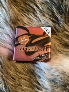 Benefit Sugarbomb Blush Bronzer 3.5g Mini Missing Brush New - Picture 1 of 2