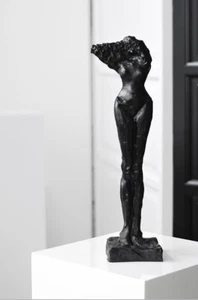 Jeff Original Sculpture His Queen Limited Black Art Statue Collectibles In Stock - Picture 1 of 5