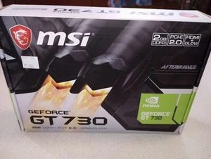 MSI GeForce GT 730 2GB DDR3 Graphics Card - Afterburner - Picture 1 of 3