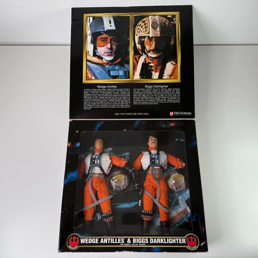 1998 Kenner 57106 Star Wars Action Collection Wedge Antilles & Biggs Darklighter