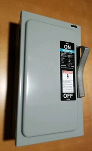 Siemen I-T-E Heavy Duty Enclosed Switch 60A 600V 3 Pole NF352 No Fuse Switch NEW - Bild 1 von 6