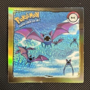 Zubat R15 Gold Artbox Seties Pokémon Sticker Prism Holo - Bild 1 von 4