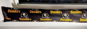 Door Draft Stopper, Cedar Filled, Window Draft Stopper, Pittsburgh Steelers - Bild 1 von 2