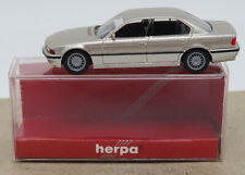 1 87 Herpa 031684 BMW 750i Argent Neuf