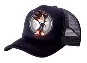 Sombrero Sonic The Hedgehog Shadow Personaje Malla Ajustable Snapback - Imagen 1 de 1