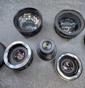 Lot Of Vintage Camera Lenses Set & Accessories Bulk WITH FREE DELIVERY - Picture 1 of 14