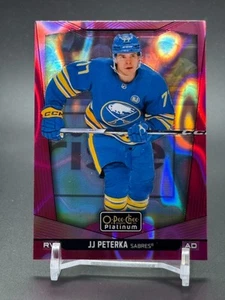 2024-25 O-Pee-Chee Platino Rosa Magma #41 JJ PETERKA Buffalo Sables - Imagen 1 de 2