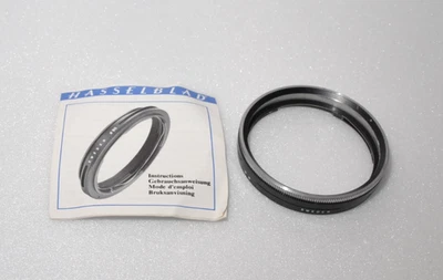 Exc* Anillo de montaje de lente frontal Hasselblad 60 40681 con folleto de instrucciones Foto 1 de 4