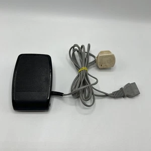 Controlador de pedal para máquina de coser Brother modelo F negro genuino probado funciona - Imagen 1 de 5