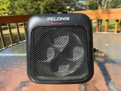 Horno de disco Pelonis III HC-451 calentador portátil ventilador escritorio probado con calor Foto 1 de 4