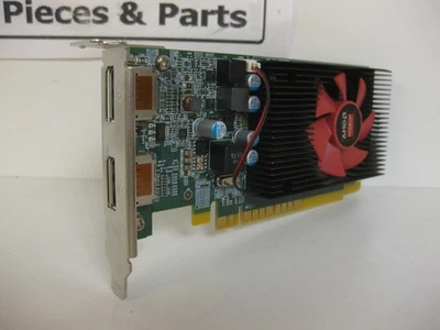 DELL Dual DP  AMD RADEON R5 430 2GB DDR3 LOW PROFILE PCIE GRAPHICS CARD 09G0TG - Image 1 of 4