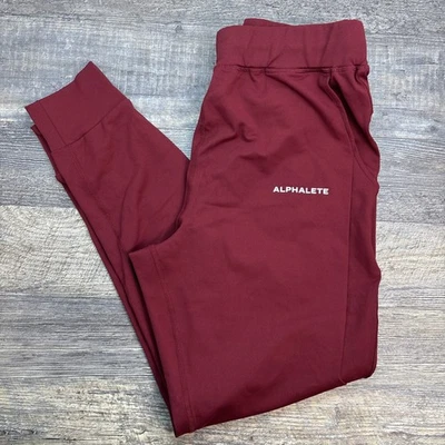 Bolsillos para correr Alphalete premium medio granate rendimiento para hombre Foto 1 de 4