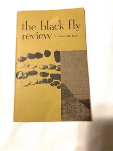 THE BLACK FLY REVIEW # 1, Spring 1980, UNIV. OF MAINE Fort Kent Poems Vintage - Picture 1 of 7