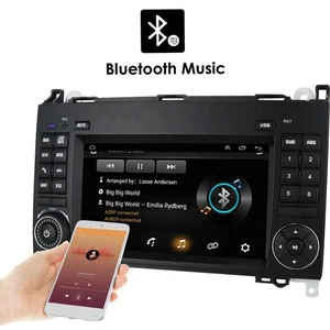 Radio estéreo 7" para Mercedes Benz Sprinter W906 B906 Android 14.0 Apple CarPlay - Imagen 1 de 13