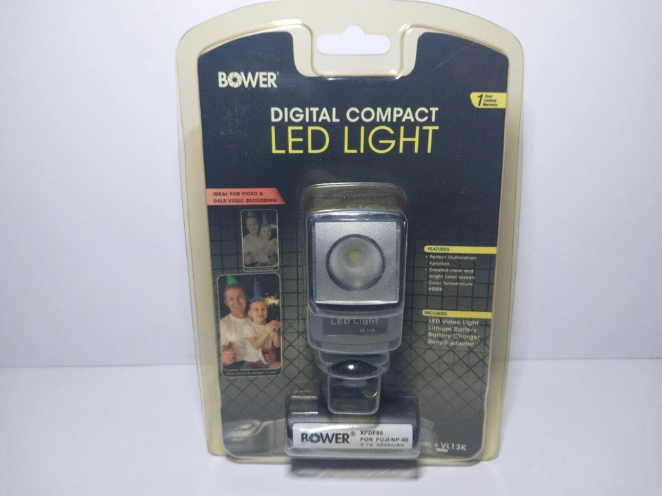 Bower VL13K Digital Compact LED Light for Digital SLR Cameras - Image 1 of 4