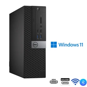 Dell Desktop PC Intel i5 | Windows 11 Pro | Up to 32GB RAM | Up to 1TB SSD - Picture 1 of 8