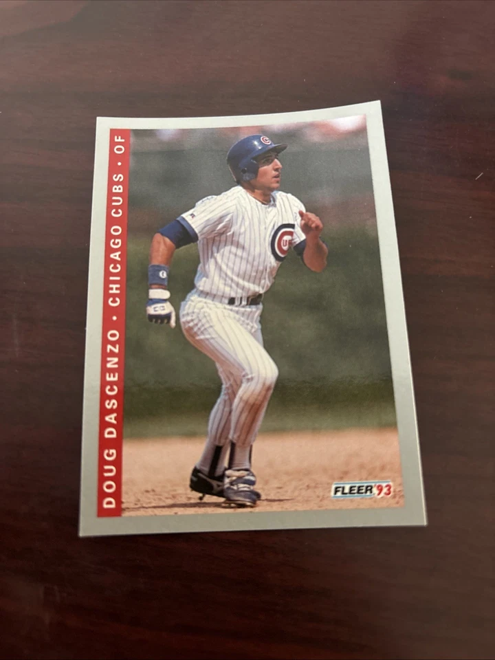 1993 Fleer - Doug Dascenzo #376 Chicago Cubs - Image 1 of 1