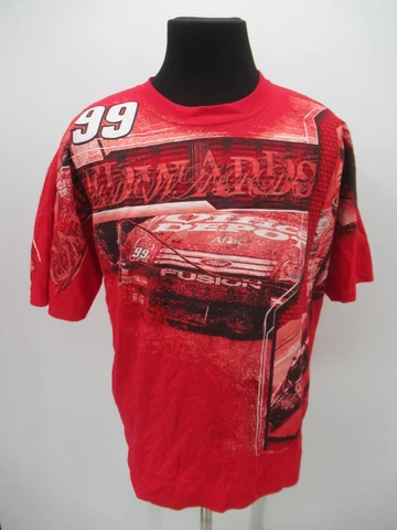B2761 VTG Chase Carl Edwards 99 NASCAR Racer Graphic T-Shirt Size XL Cover