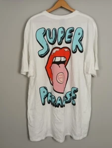 VINTAGE RETRO 90S NEW LOVE CLUB BRIGHT BOLD CRAZY FRESH PRINCE T SHIRT TOP - Bild 1 von 3