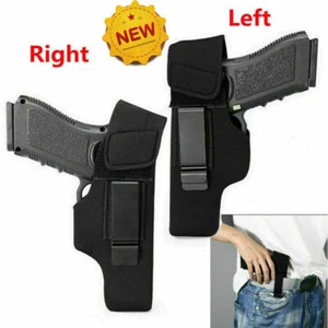 Tactical Universal Pistol Holster Concealed Carry Left Hand Gun Pistol Pouch Bag - Picture 1 of 11