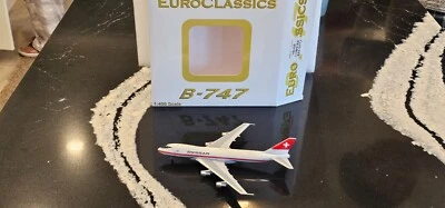 Fuselaje pulido Aeroclassics Swissair B 747-257B 1:400 1970 Cols HB-IGB Foto 1 de 4