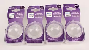 Philips AVENT Newborn Flow 1 Nipples 0m+ Natural Response Lot of 4-8 total New - Picture 1 of 5