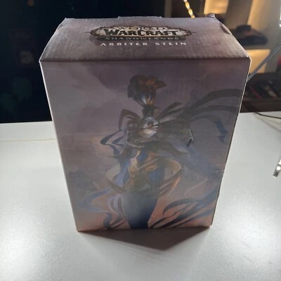 Taza de piedra cerámica World of Warcraft Shadowlands Arbiter 2020 Blizzard nueva con caja Foto 1 de 3