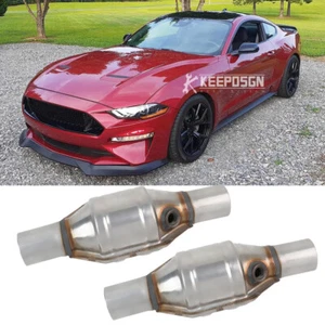 Par convertidor catalítico de entrada/salida EPA de 2" soldado para Ford Mustang 1999-2004 - Imagen 1 de 11