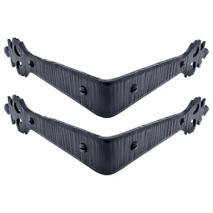 2 Pack 6" Decorative Corner Brace, Corner Protectors Iron Angle Corner Bracket - Picture 1 of 5