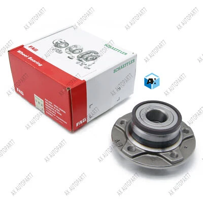 Kit de rolamento de eixo cubo de roda traseira FAG para Audi A4 B8 A5 A6 C7 FWD 8K0598611 - Imagem 1 de 4