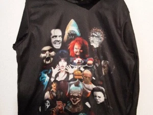 Camisa de sudor negra de película de terror - Imagen 1 de 6