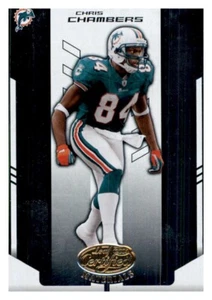 2004 Certified Chris Chambers NFL Base Card PWE Set Break Foil Dolphins #60 - Picture 1 of 2