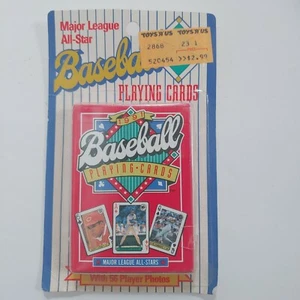 1991 Major League All Stars Baseball Playing Cards Sealed New 56 Player Photos - Picture 1 of 6