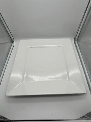 "Plato cuadrado de cerámica Strawberry Street WTR-16SQ 10 16""" Foto 1 de 4