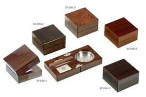 Cenicero Posasigaro Guillotina Resellable Cenicero De Cigar LUBINSKI EF269 - Imagen 1 de 1