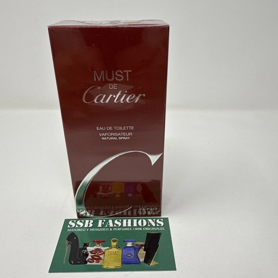 Туалетная вода спрей для женщин Cartier Must De Cartier 3,3 унции/100 мл - Изображение 1 из 1