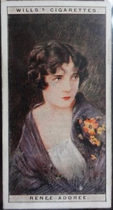 Single: No.1 RENEE ADOREE - Cinema Stars 1. Serie - W.D.& H.D. Testamente 1928 - Bild 1 von 1