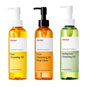 [ma:nyo] Pure Cleansing / Deep / Herbgreen Oil 200ml / Korean Cosmetics