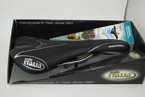 Selle Italia SIGNO Saddle Seat Genuine Leather Vanox Rails GG07 VX 2008 NOS - Picture 1 of 11