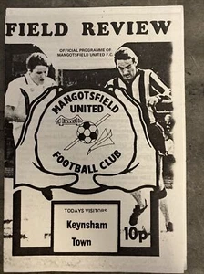 Mangotsfield United v Keynsham Town 1980’s ( Great Mills Western League ) - Picture 1 of 4