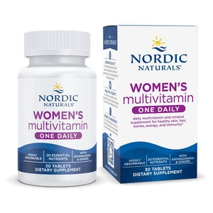 Nordic Naturals Women's One Daily Multivitamin, Unflavored - 30 Tablets - Picture 1 of 6