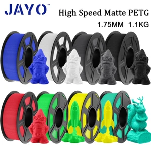 【Compra 5 Paga 3】JAYO Filamento Impresora 3D Mate Alta Velocidad PETG 1.1KG 1.75mm - Imagen 1 de 19