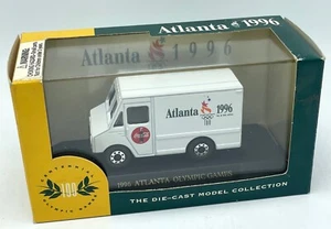 LLEDO Days Gone 1996 ATLANTA OLYMPIC COCA COLA Diecast Delivery Truck Van w/Case - Picture 1 of 6