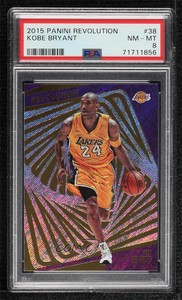 2015-16 Panini Revolution Kobe Bryant #38 PSA 8 HOF