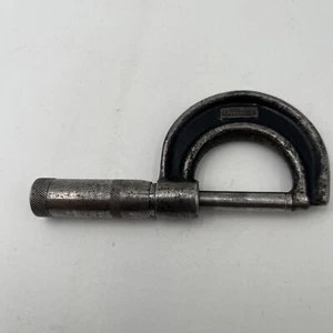 J.T. Slocomb Company 1 inch Outside Micrometer - Made in USA With A Lufkin Box - Picture 1 of 9