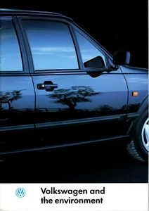 Volkswagen and The Environment Publicity Brochure with inserts C 1992 - Picture 1 of 3