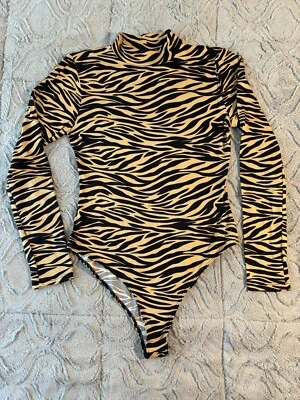 Charlotte Russe Animal Print Bodysuit - Image 1 of 4