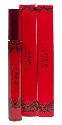 2 Avon Christian Lacroix Rouge Perfume Táctil .2 fl oz 6 ml Monedero Tamaño de Viaje Foto 1 de 4
