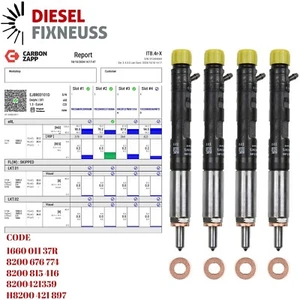 4 Injecteur Renault Clio Kangoo 1.5 DCI Carburant Injecteur 28232251 EJBR03101D - Bild 1 von 16