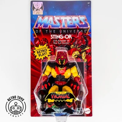 STING-OR Masters Of The Universe Origins Hordak She-Ra EXCLUSIVE MotU NEW & MISB